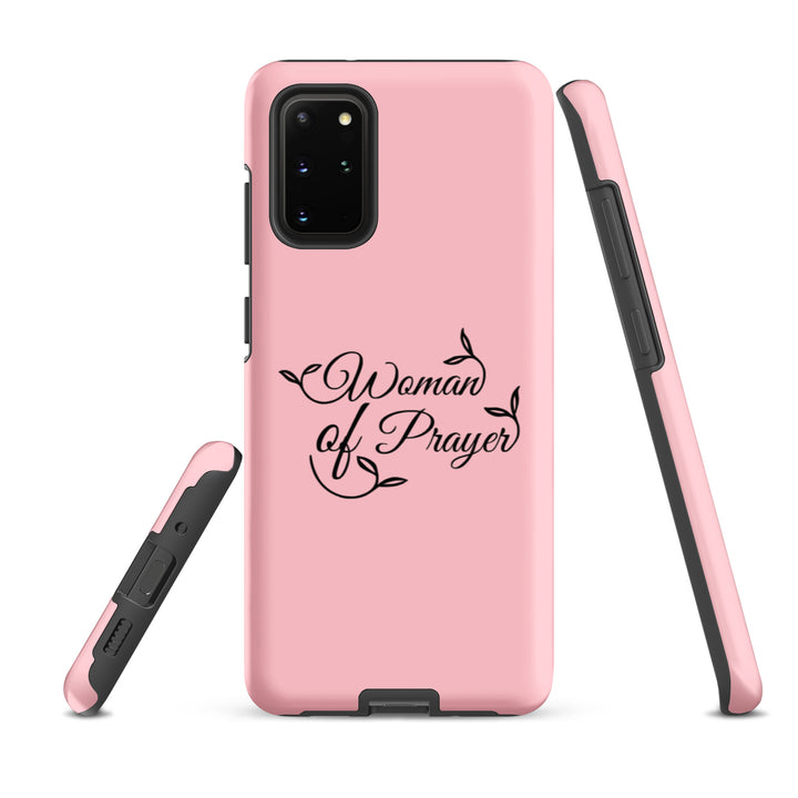 Christian Phone Case Woman of Prayer Pink for Samsung® Samsung® Phone Cases   