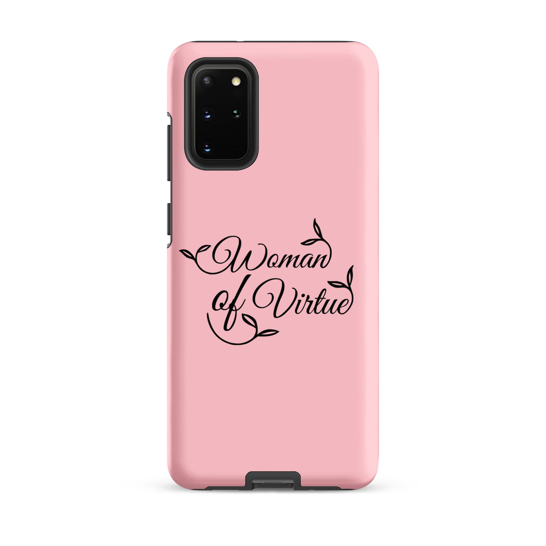 Christian Phone Case Woman of Virtue Pink for Samsung® Samsung® Phone Cases Matte Samsung Galaxy S20 Plus 