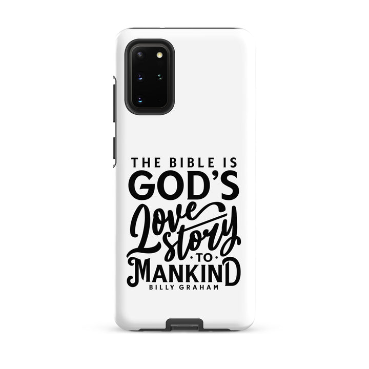 Christian Phone Case God's Love Story White for Samsung® Samsung® Phone Cases Matte Samsung Galaxy S20 Plus 