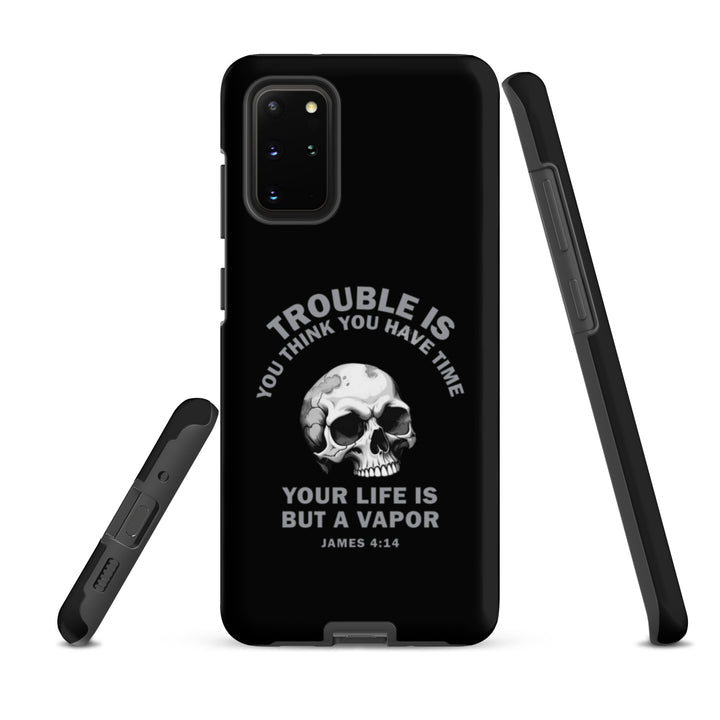 Christian Phone Case Life Is Vapor Black for Samsung® Samsung® Phone Cases   