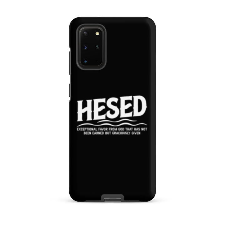 Christian Phone Case Exceptional Favor Black for Samsung® Samsung® Phone Cases Matte Samsung Galaxy S20 Plus 