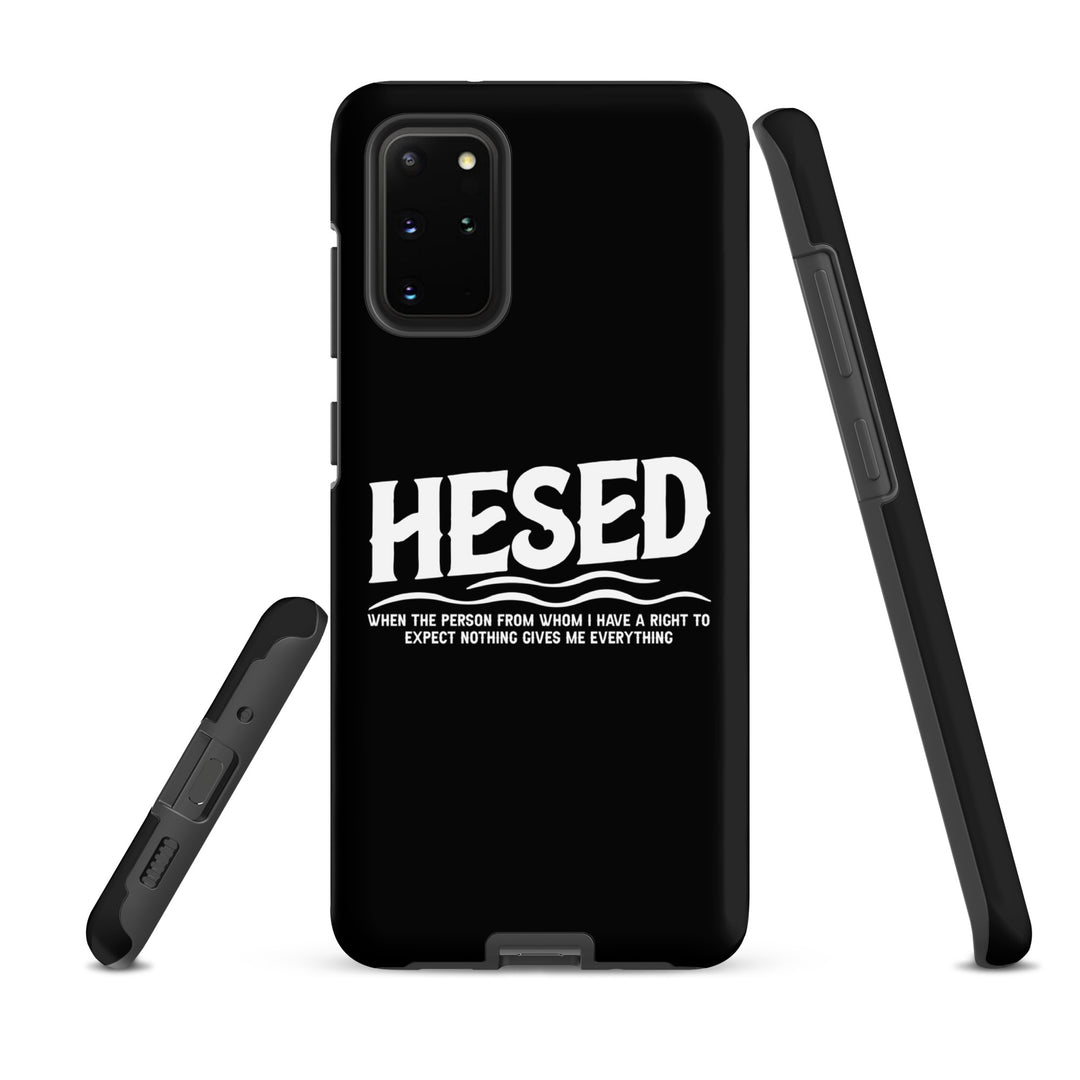 Christian Phone Case Hesed Everything Black  for Samsung® Samsung® Phone Cases   