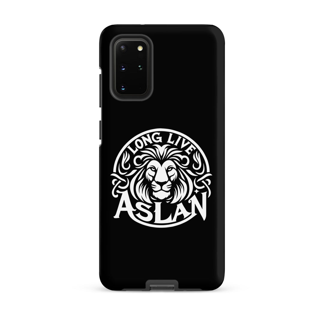 Christian Phone Case Long Live Aslan Black for Samsung® Samsung® Phone Cases Matte Samsung Galaxy S20 Plus 