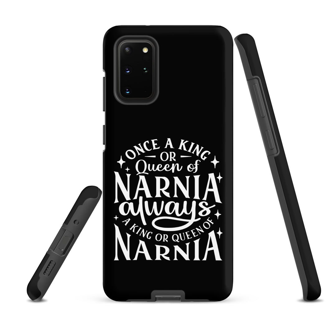 Christian Phone Case King or Queen Narnia Black for Samsung® Samsung® Phone Cases   