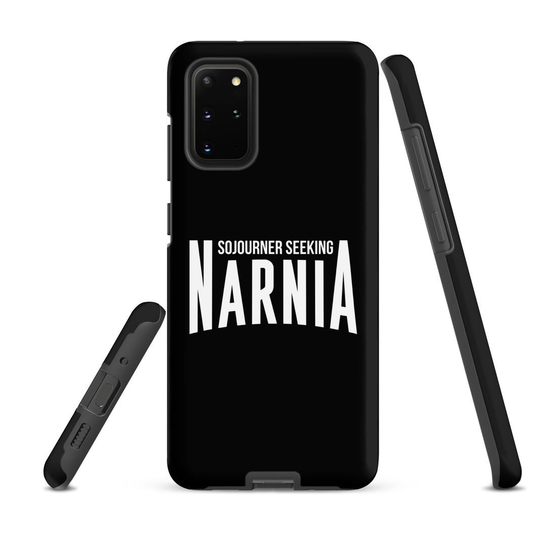 Christian Phone Case Sojourner Seeking Narnia Black for Samsung® Samsung® Phone Cases   