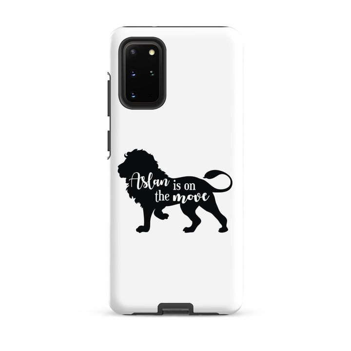 Christian Phone Case Aslan Is On The Move White for Samsung® Samsung® Phone Cases Matte Samsung Galaxy S20 Plus 