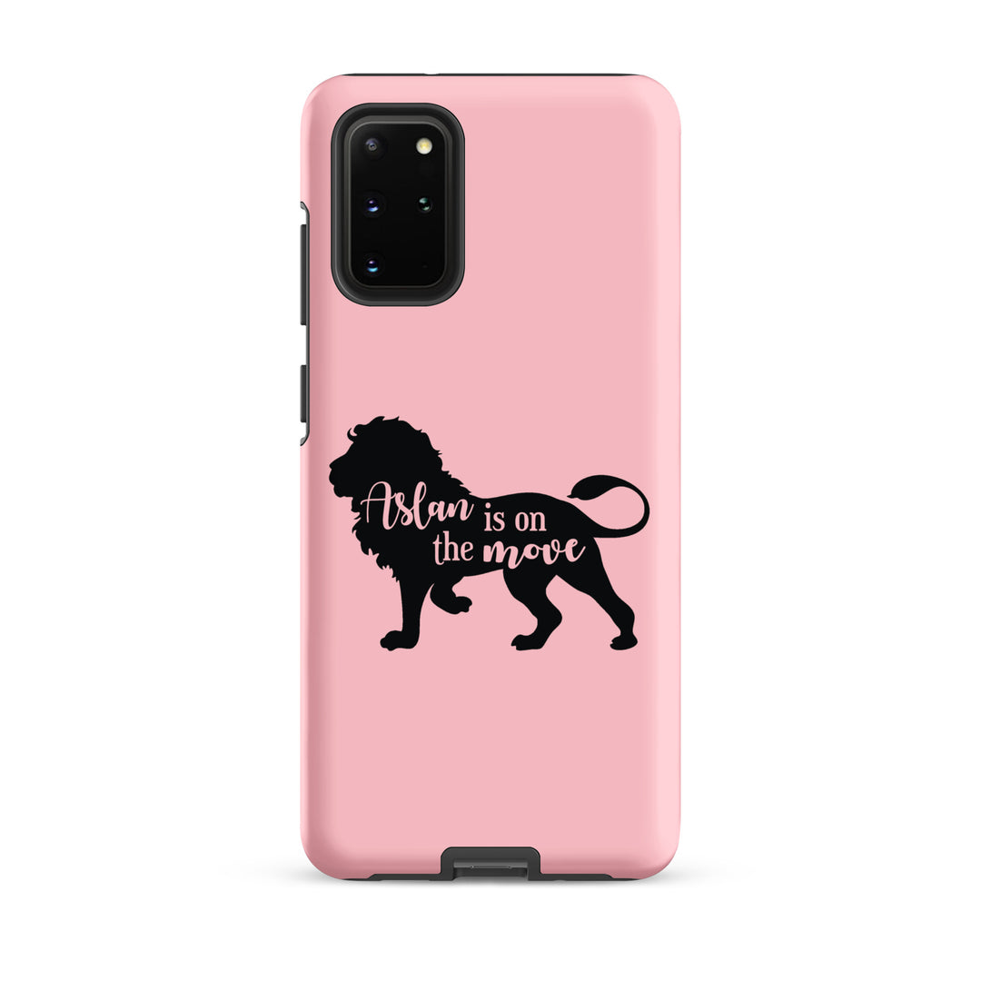 Christian Phone Case Aslan Is On The Move Pink for Samsung® Samsung® Phone Cases Matte Samsung Galaxy S20 Plus 