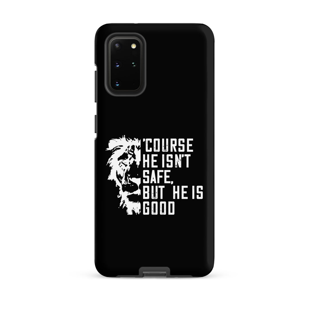 Christian Phone Case Christian Phone 'Course He Isn't Safe Black for Samsung® Samsung® Phone Cases Matte Samsung Galaxy S20 Plus 