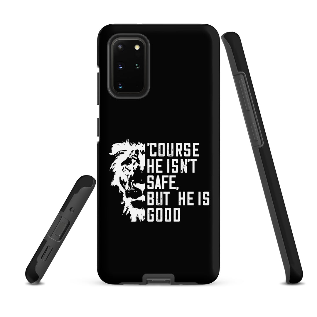 Christian Phone Case Christian Phone 'Course He Isn't Safe Black for Samsung® Samsung® Phone Cases   