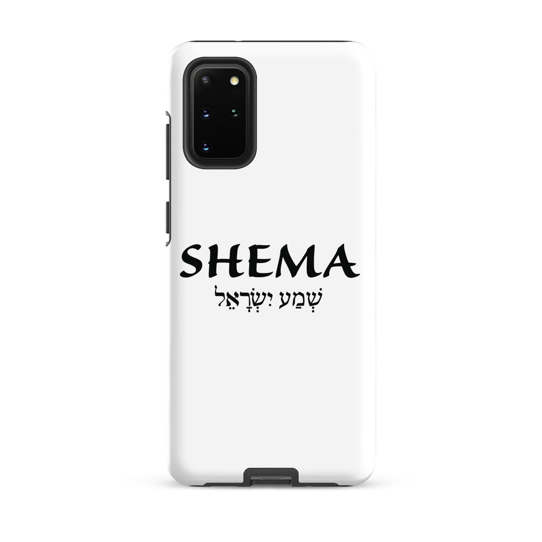 Christian Phone Case Shema Hebrew White for Samsung® Samsung® Phone Cases Matte Samsung Galaxy S20 Plus 