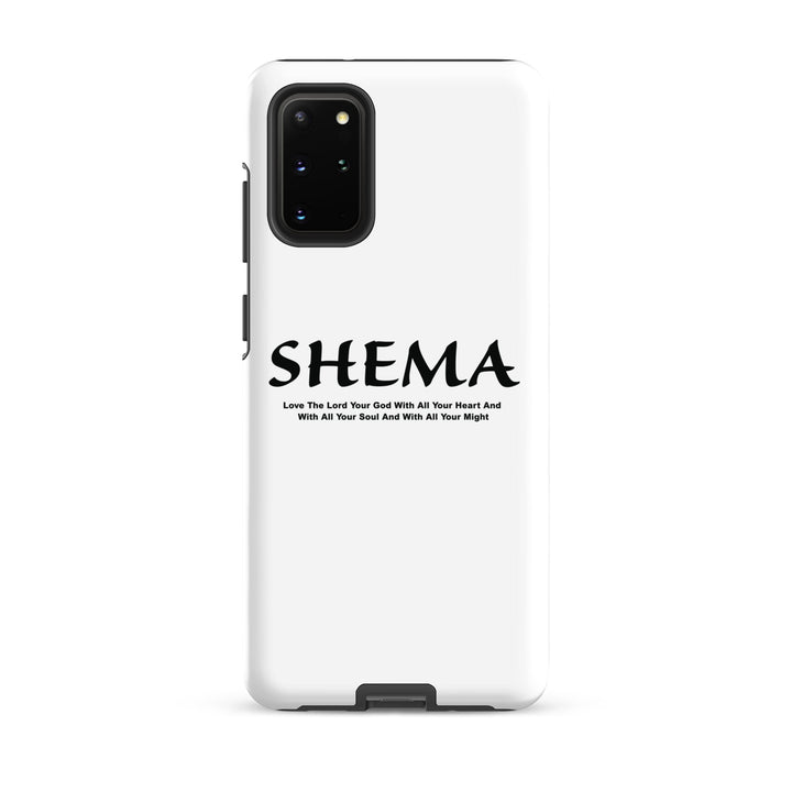 Christian Phone Case Shema Love The Lord White for Samsung® Samsung® Phone Cases Matte Samsung Galaxy S20 Plus 