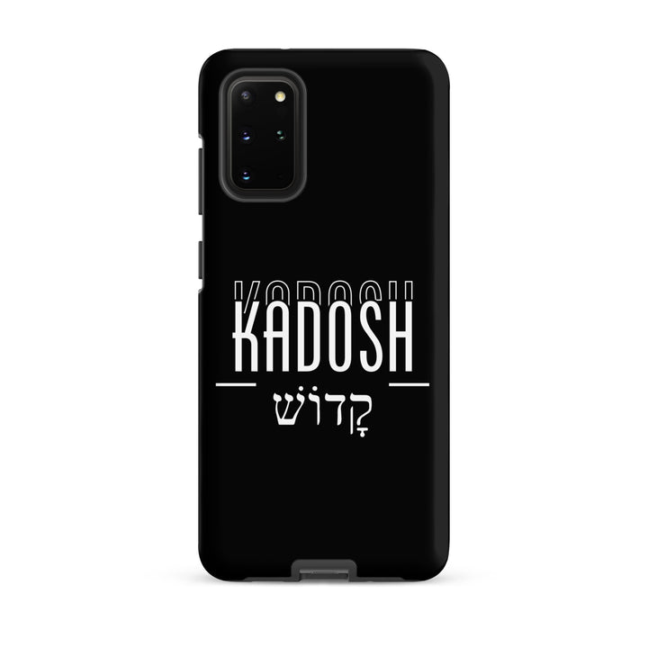 Christian Phone Case Kadosh Hebrew Black for Samsung® Samsung® Phone Cases Matte Samsung Galaxy S20 Plus 