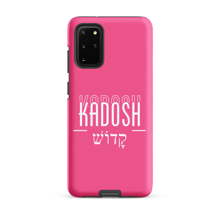 Christian Phone Case Kadosh Hebrew Pink for Samsung® Samsung® Phone Cases Matte Samsung Galaxy S20 Plus 