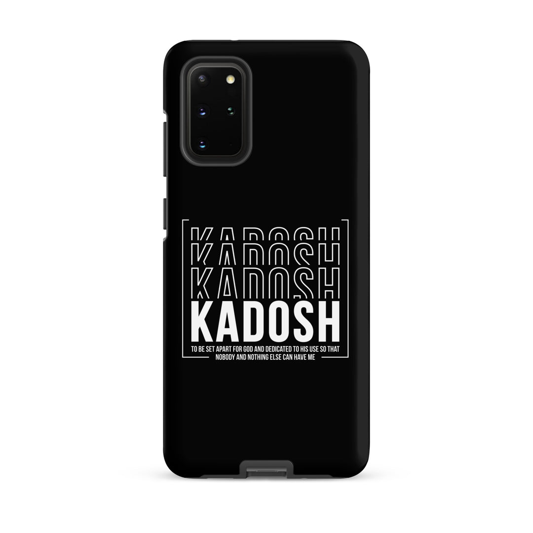 Christian Phone Case Kadosh Dedicated To His Use Black for Samsung® Samsung® Phone Cases Matte Samsung Galaxy S20 Plus 