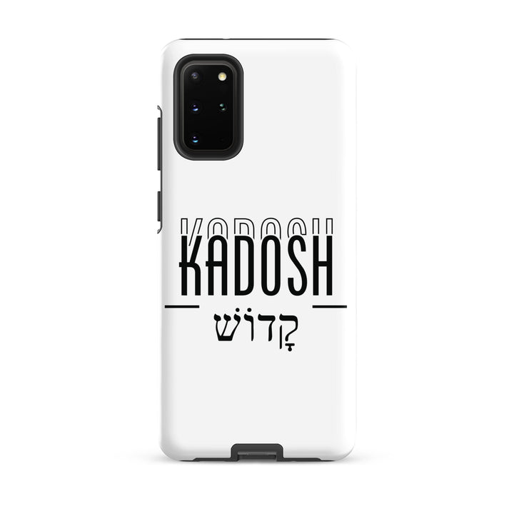 Christian Phone Case Kadosh Hebrew White for Samsung® Samsung® Phone Cases Matte Samsung Galaxy S20 Plus 