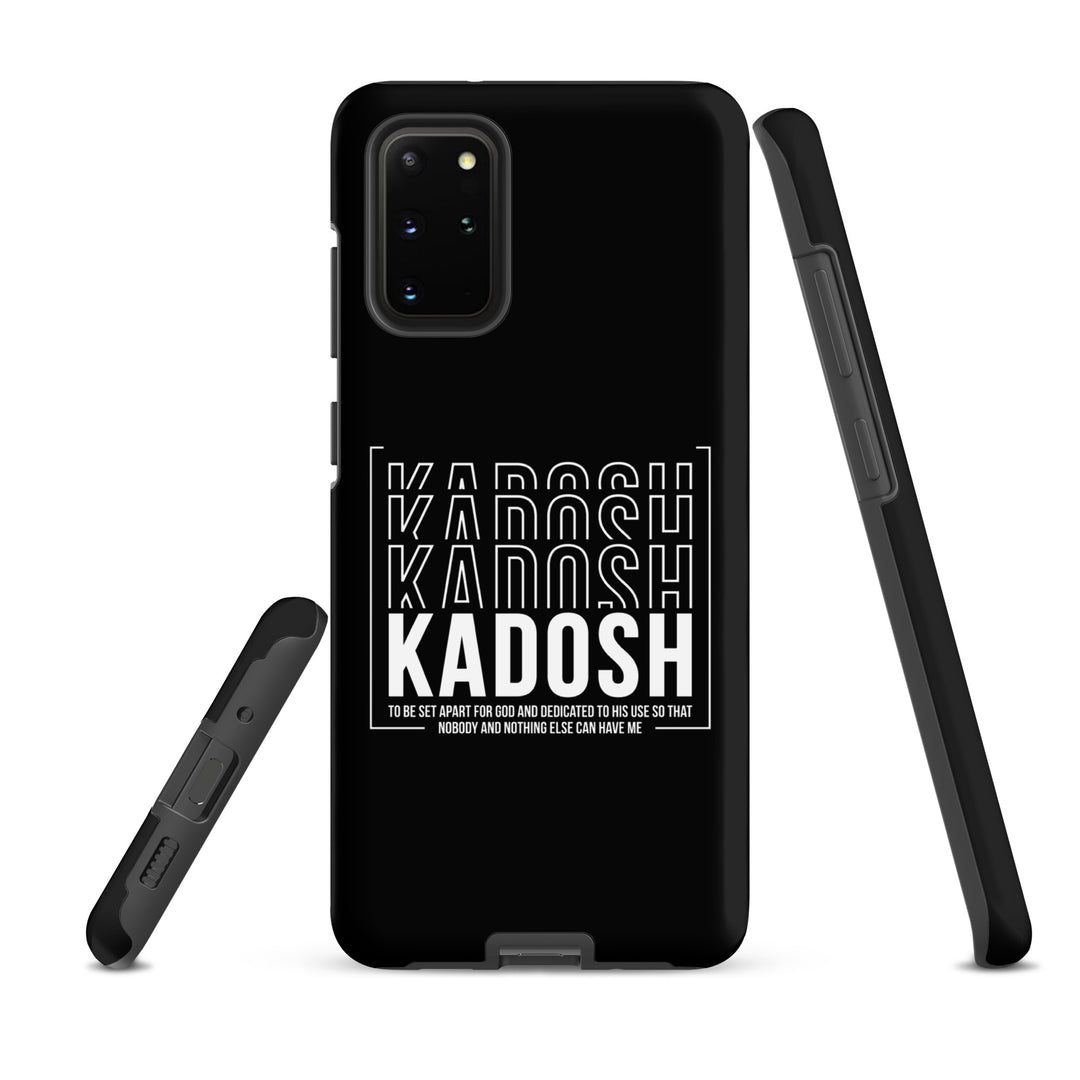 Christian Phone Case Kadosh Dedicated To His Use Black for Samsung® Samsung® Phone Cases   