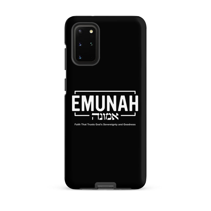 Christian Phone Case Emunah Faith That Trusts for Samsung® Samsung® Phone Cases Matte Samsung Galaxy S20 Plus 