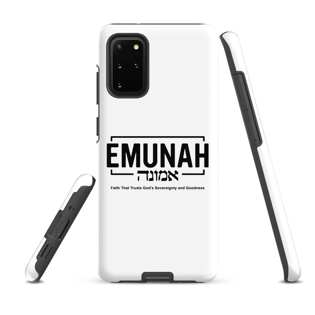 Christian Phone Case Emunah Faith That Trusts White for Samsung® Samsung® Phone Cases   