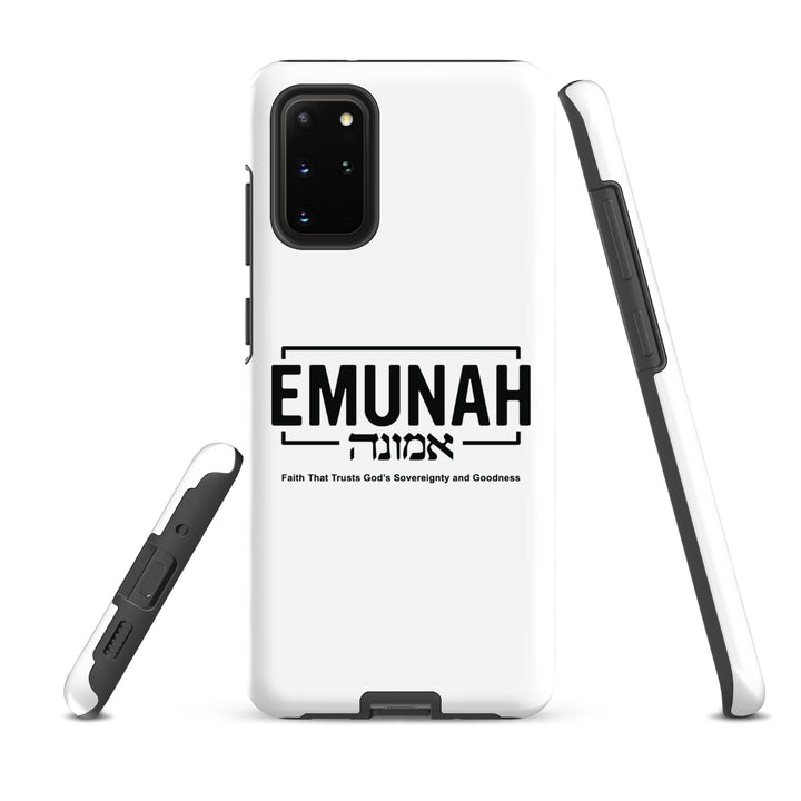 Christian Phone Case Emunah Steadfast Faith White for Samsung® Samsung® Phone Cases   