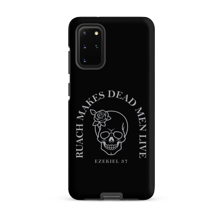 Christian Phone Case Ruach Makes Dead Men Live Black for Samsung® Samsung® Phone Cases Matte Samsung Galaxy S20 Plus 