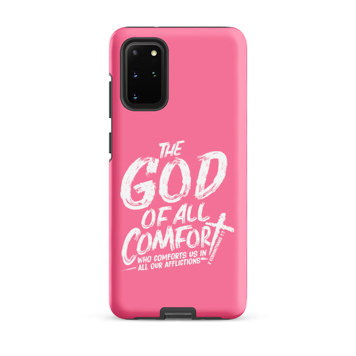 Christian Phone Case God of All Comfort Pink for Samsung® Samsung® Phone Cases Matte Samsung Galaxy S20 Plus 