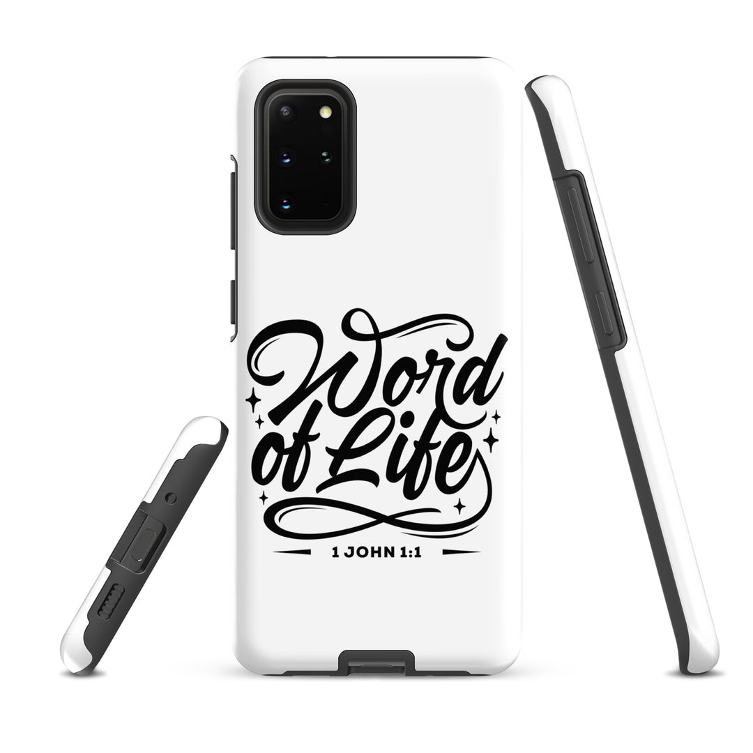 Christian Phone Case Word of Life White for Samsung® Samsung® Phone Cases   