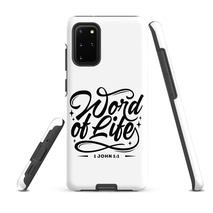 Christian Phone Case Word of Life White for Samsung® Samsung® Phone Cases   