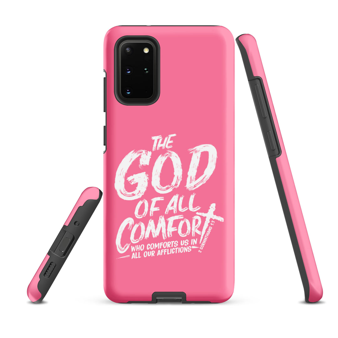 Christian Phone Case God of All Comfort Pink for Samsung® Samsung® Phone Cases   