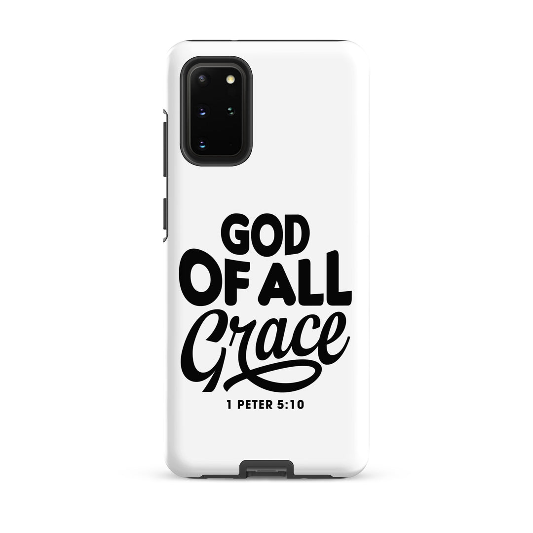 Christian Phone Case God of All Grace White for Samsung® Samsung® Phone Cases Matte Samsung Galaxy S20 Plus 