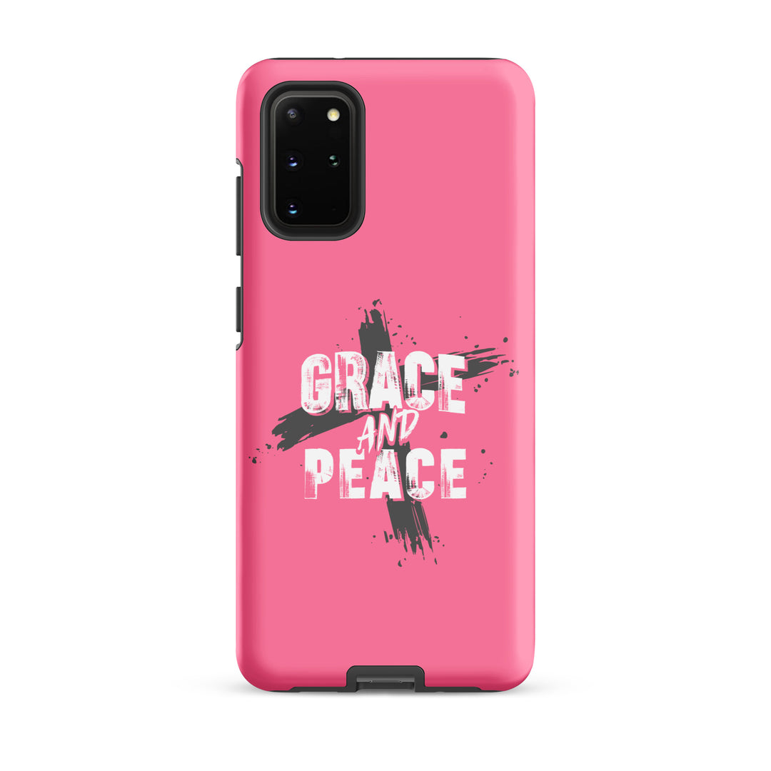 Christian Phone Case Grace and Peace Pink for Samsung® Samsung® Phone Cases Matte Samsung Galaxy S20 Plus 