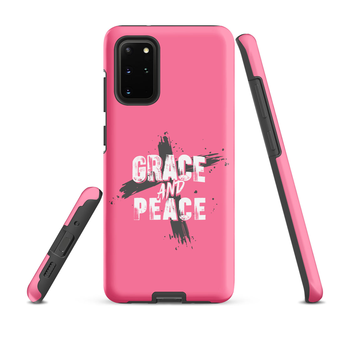 Christian Phone Case Grace and Peace Pink for Samsung® Samsung® Phone Cases   