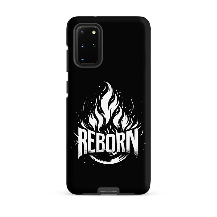 Christian Phone Case Reborn Black for Samsung® Samsung® Phone Cases Matte Samsung Galaxy S20 Plus 