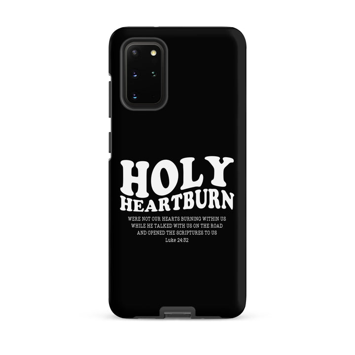 Christian Phone Case Holy Heartburn Black for Samsung® Samsung® Phone Cases Matte Samsung Galaxy S20 Plus 