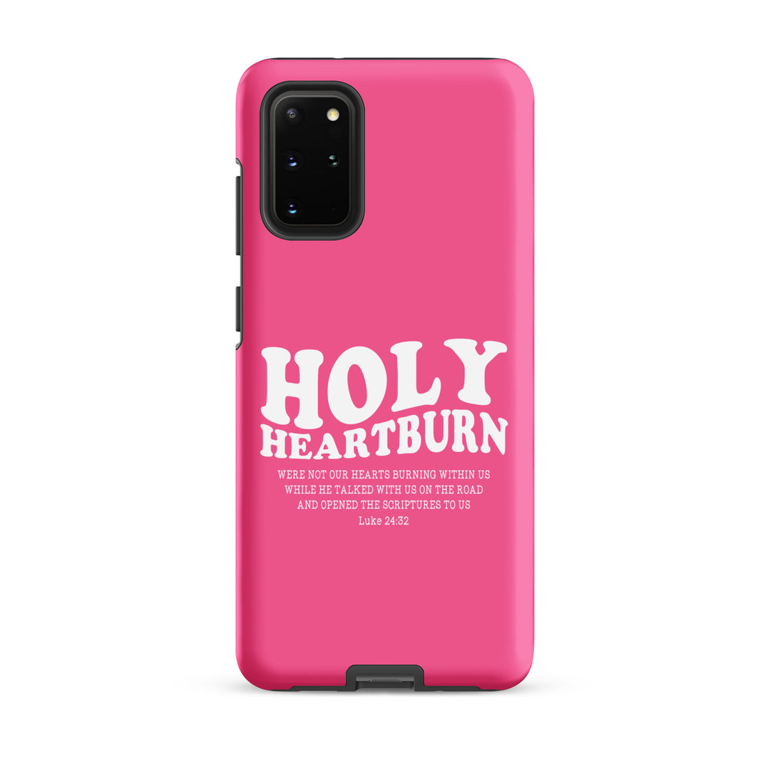 Christian Phone Case Holy Heartburn Pink for Samsung® Samsung® Phone Cases Matte Samsung Galaxy S20 Plus 