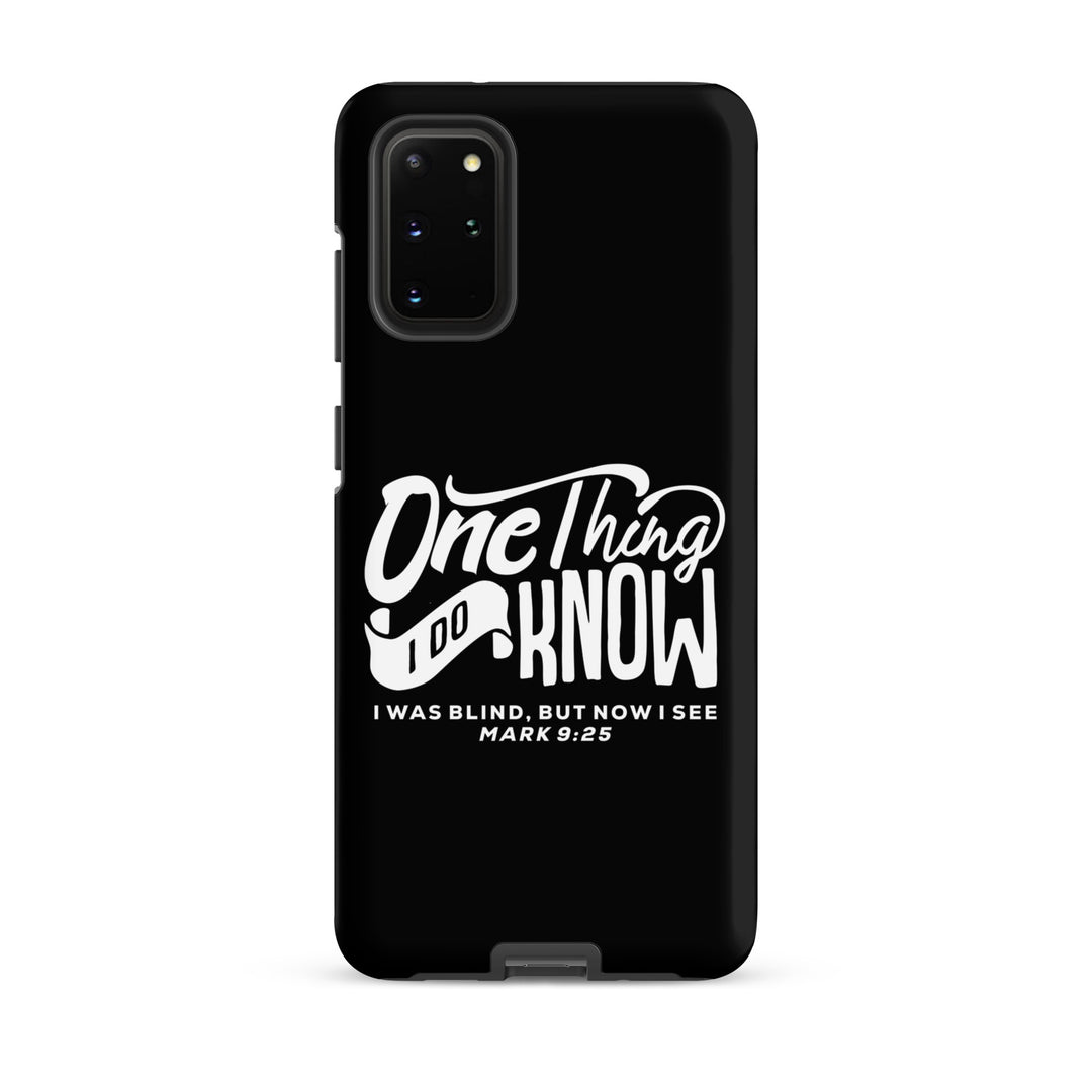 Christian Phone Case Now I See Black for Samsung® Samsung® Phone Cases Matte Samsung Galaxy S20 Plus 