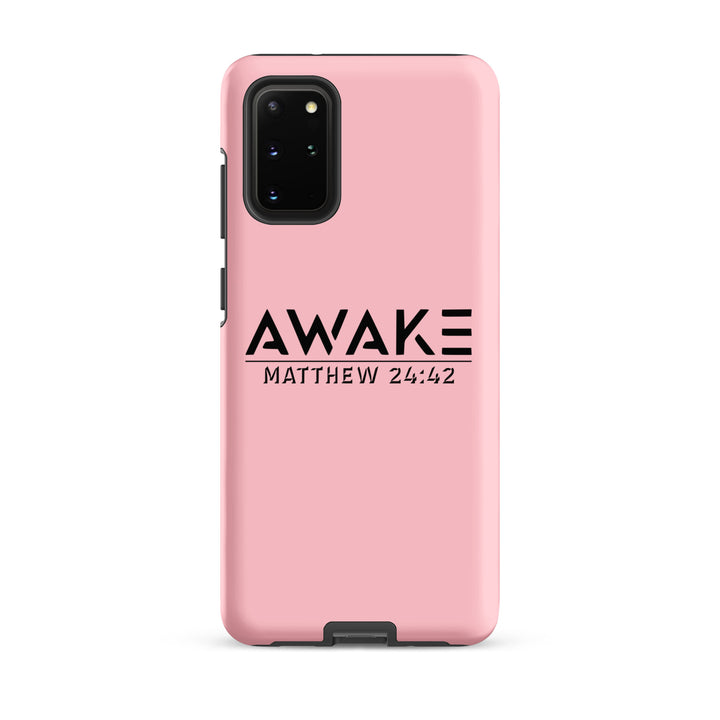 Christian Phone Case Awake  Pink for Samsung® Samsung® Phone Cases Matte Samsung Galaxy S20 Plus 