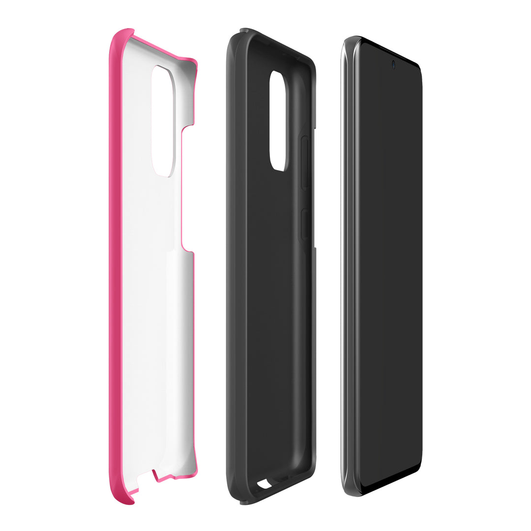 Christian Phone Case Left Everything Cross Pink for Samsung® Samsung® Phone Cases   