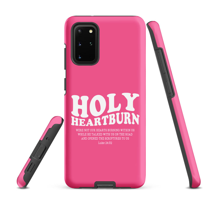 Christian Phone Case Holy Heartburn Pink for Samsung® Samsung® Phone Cases   