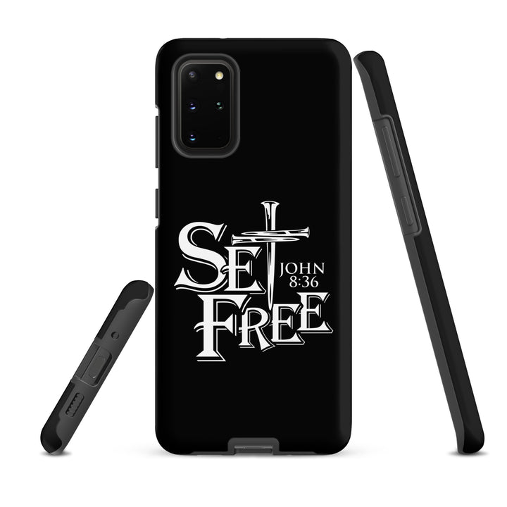 Christian Phone Case Set Free Black for Samsung® Samsung® Phone Cases   