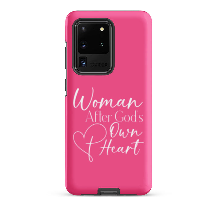 Christian Phone Case Woman After God's Heart for Samsung® Samsung® Phone Cases Matte Samsung Galaxy S20 Ultra 