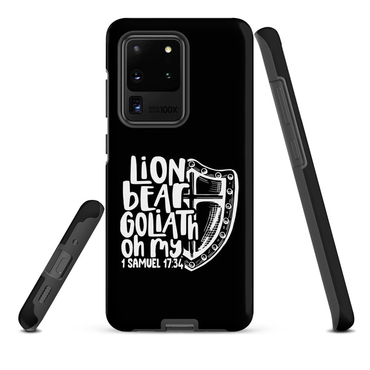 Christian Phone Case Lion Bear Goliath Oh My for Samsung® Samsung® Phone Cases   