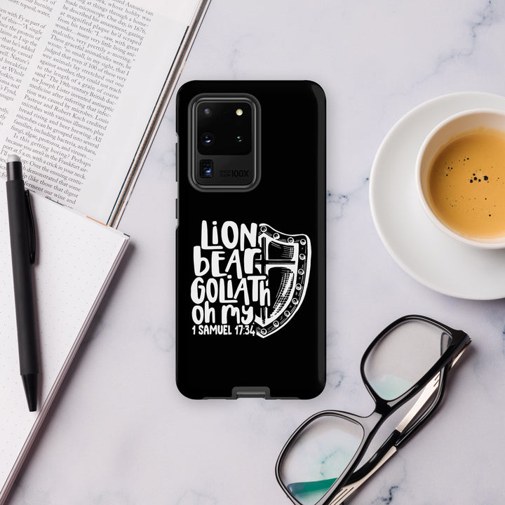 Christian Phone Case Lion Bear Goliath Oh My for Samsung® Samsung® Phone Cases   