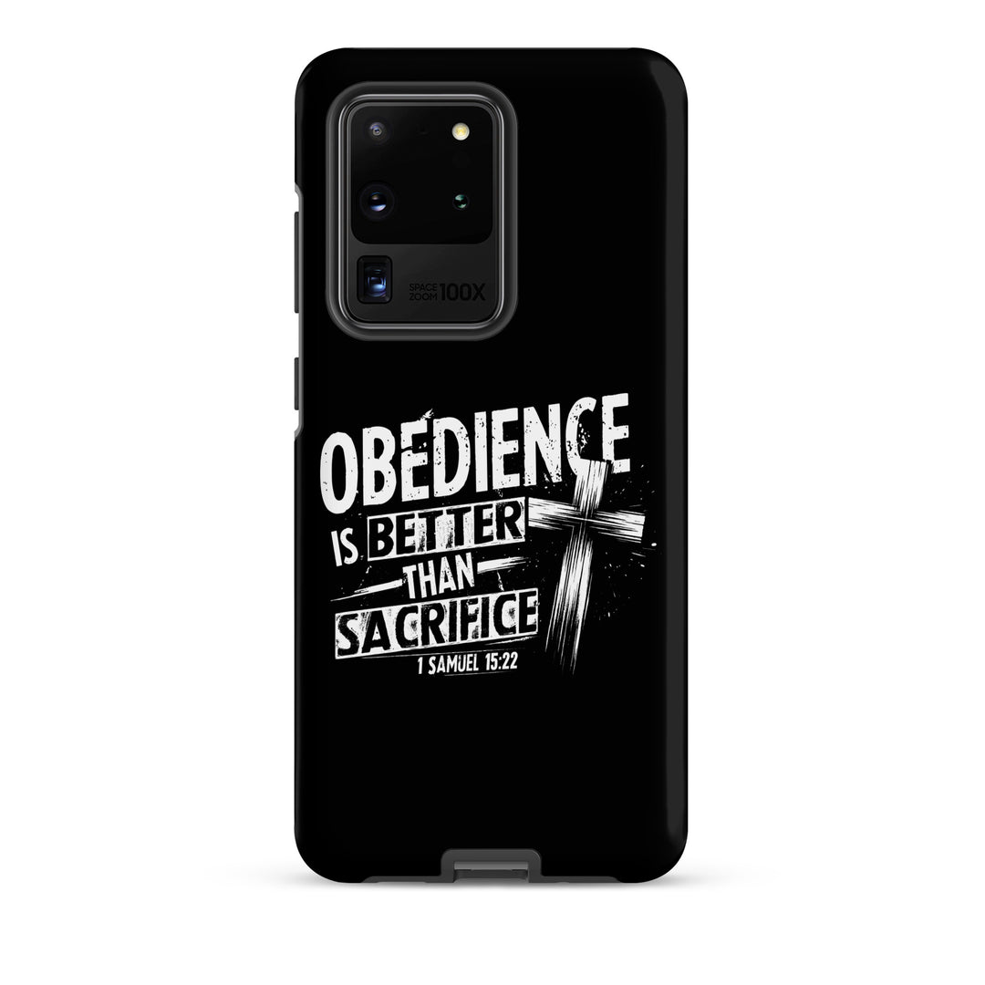 Christian Phone Case Obedience Is Better for Samsung® Samsung® Phone Cases Matte Samsung Galaxy S20 Ultra 