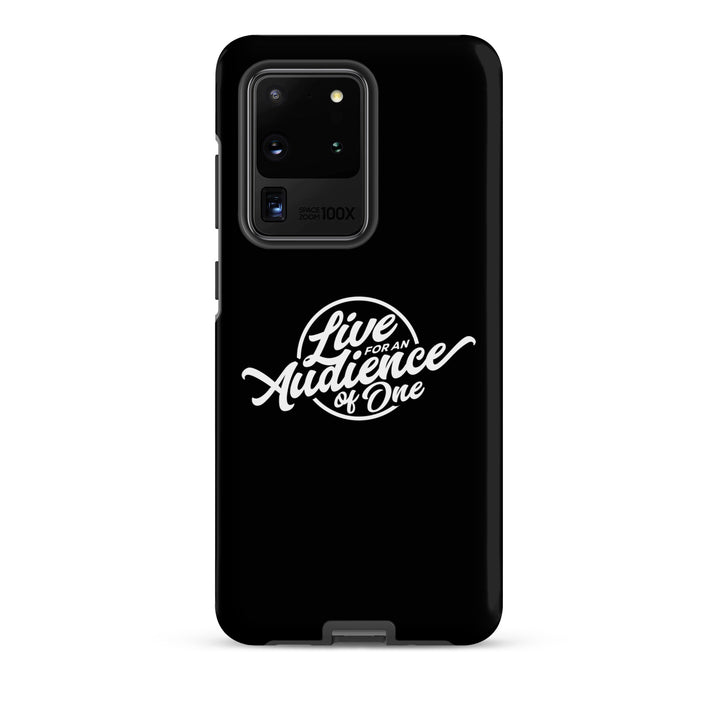 Christian Phone Case Audience of One Black for Samsung® Samsung® Phone Cases Matte Samsung Galaxy S20 Ultra 