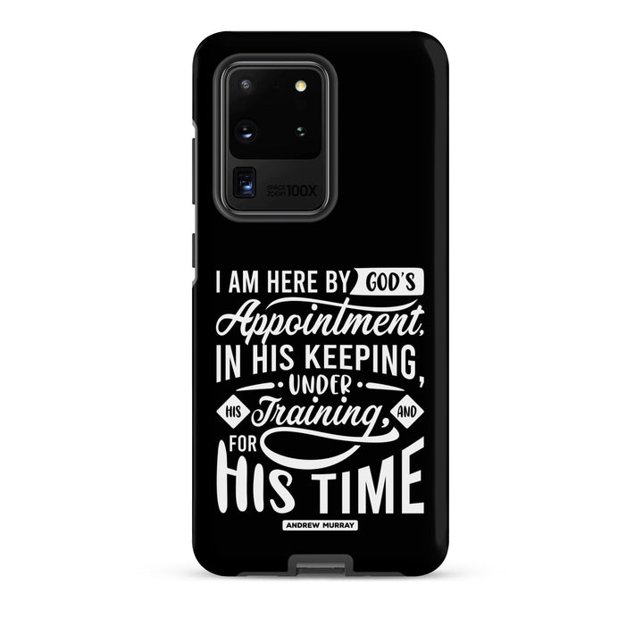 Christian Phone Case His Time Black for Samsung® Samsung® Phone Cases Matte Samsung Galaxy S20 Ultra 