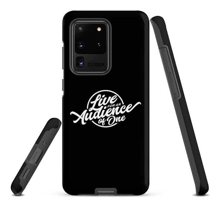 Christian Phone Case Audience of One Black for Samsung® Samsung® Phone Cases   