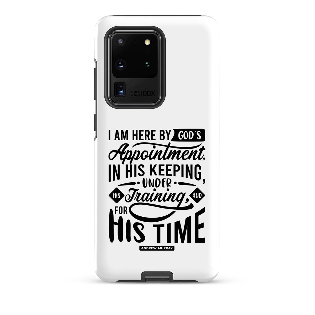 Christian Phone Case His Time White for Samsung® Samsung® Phone Cases Matte Samsung Galaxy S20 Ultra 