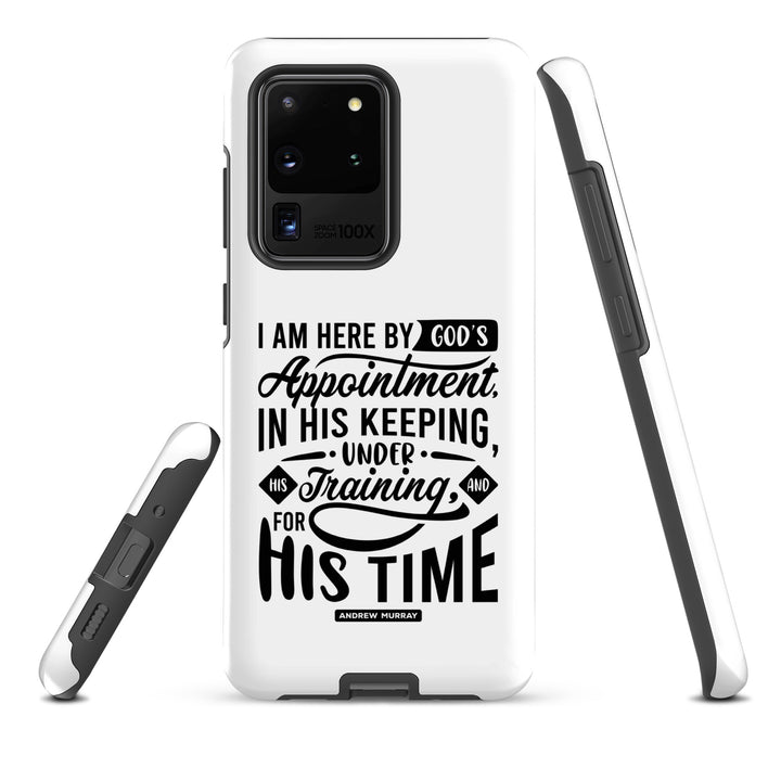 Christian Phone Case His Time White for Samsung® Samsung® Phone Cases   