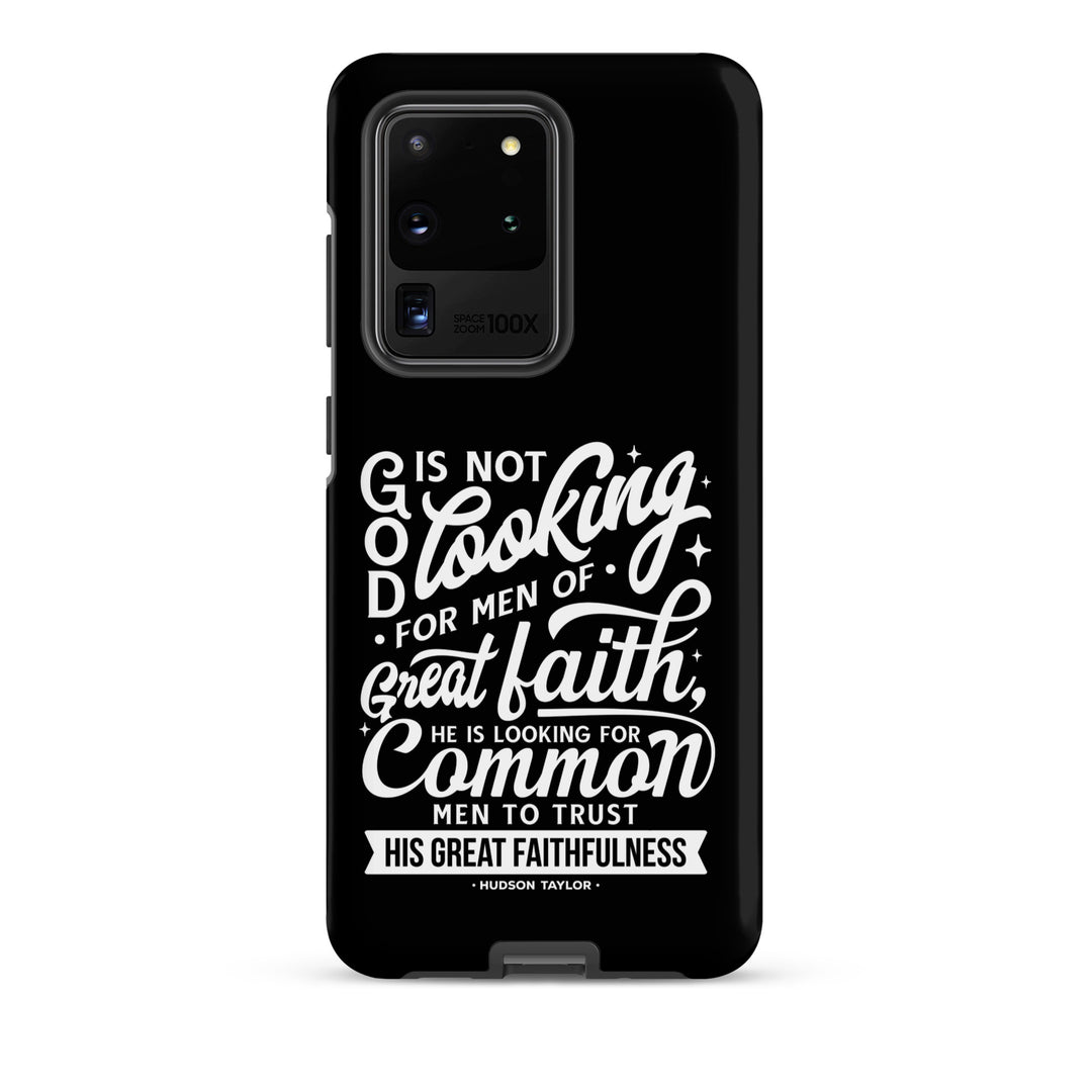 Christian Phone Case Common Men Black for Samsung® Samsung® Phone Cases Matte Samsung Galaxy S20 Ultra 