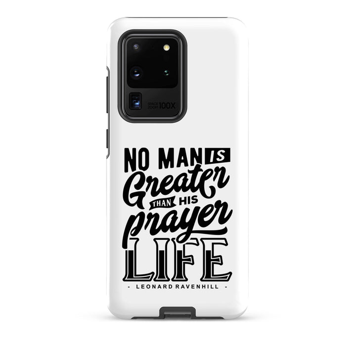 Christian Phone Case Prayer Life White for Samsung® Samsung® Phone Cases Matte Samsung Galaxy S20 Ultra 